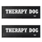 KIKA Pets Name Tag for Dog Harness, Pet Carrier Bags with Velcro Backing, (Pack of 2 pcs)