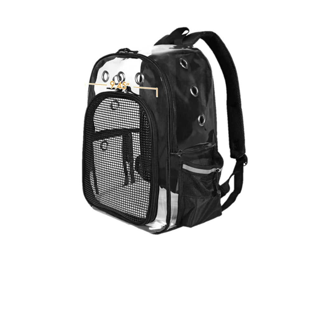 Clear dog outlet backpack